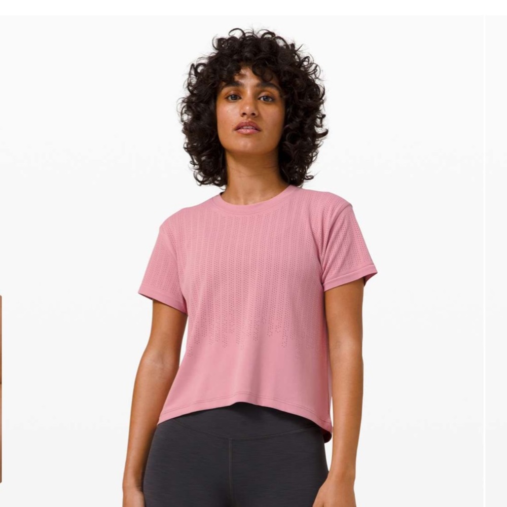 Lululemon train to be short sleeve